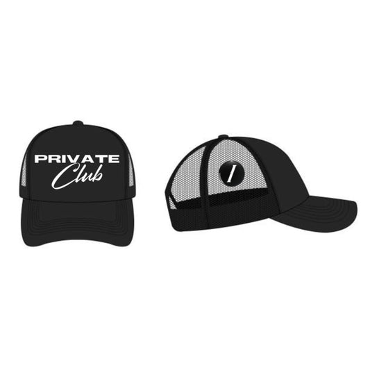 Private Club Trucker Hat